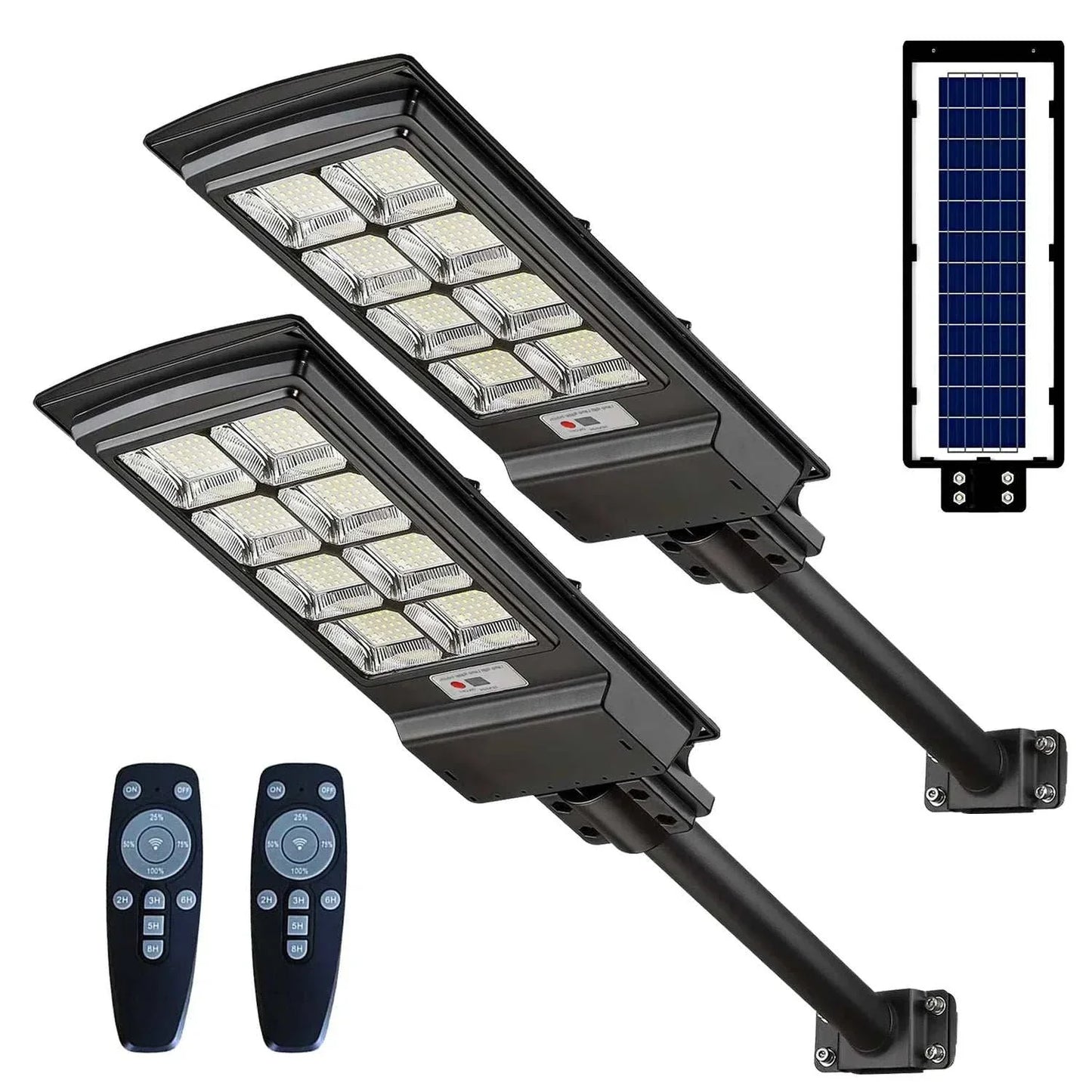 Energy-saving outdoor LED floodlight with remote control