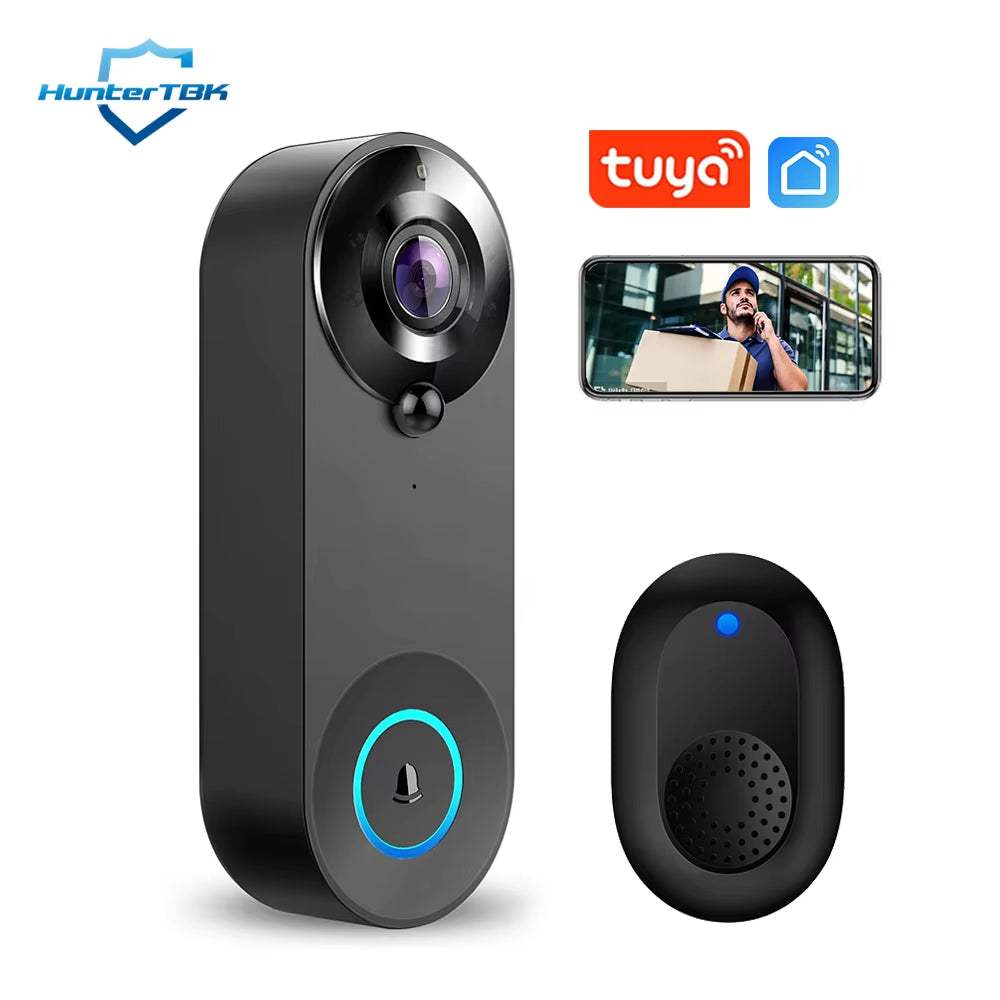 WiFi Smart Video Doorbell with PIR motion detection