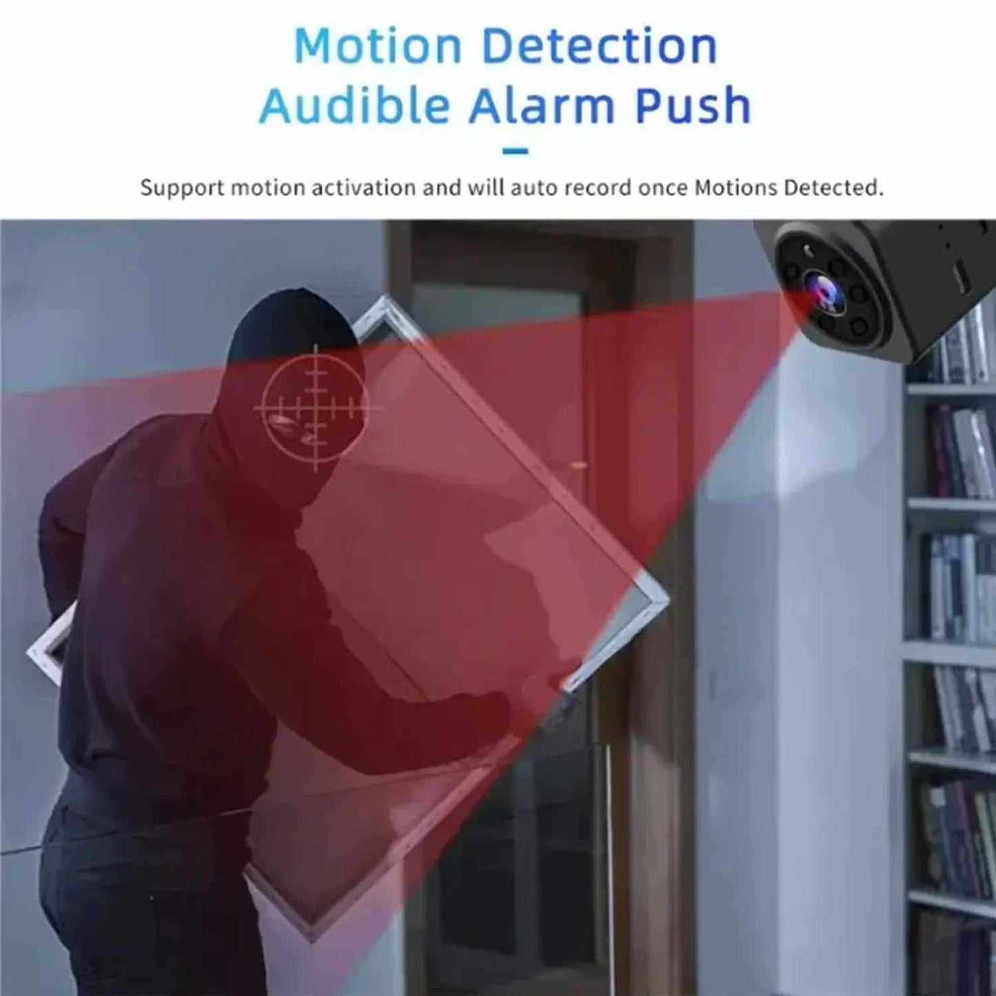 Portable wireless WiFi home IP camera