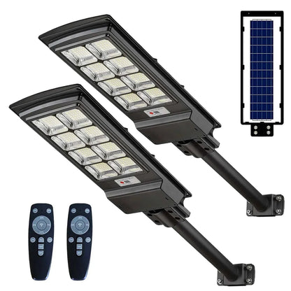 Energy-saving outdoor LED floodlight with remote control