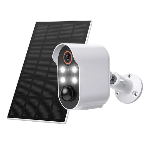 Solar Powered Security Camera with night vision feature