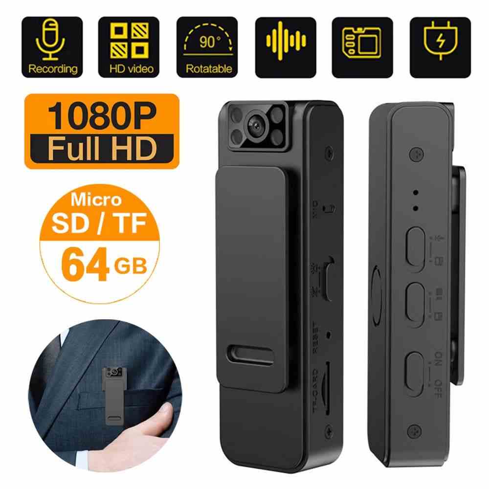Mini Wireless Camera with 90° rotating lens
