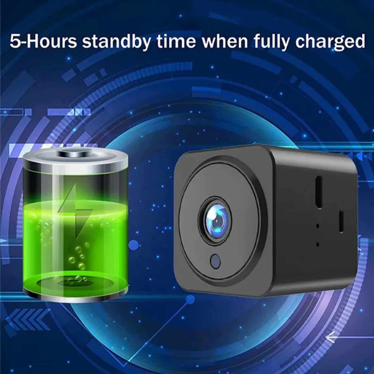 Wireless WiFi Mini Camera remote monitor view