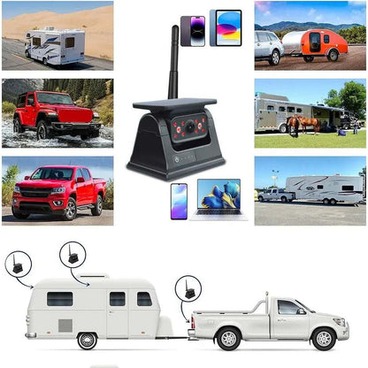 Wireless Solar Reversing Camera with IR night vision