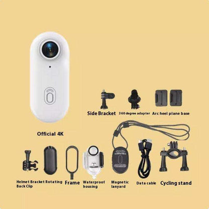 Outdoor Sports Mini Action Camera capturing cycling action