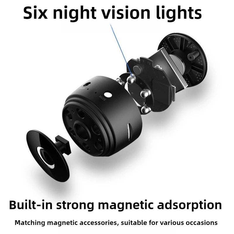 Mini HD Security Camera with Night Vision