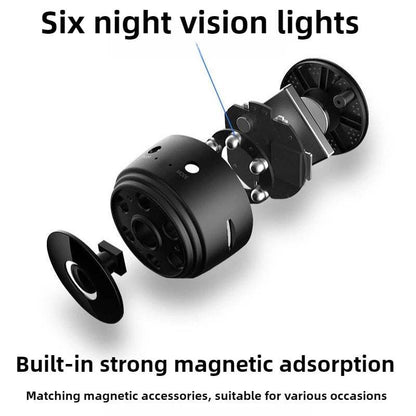 Mini HD Security Camera with Night Vision