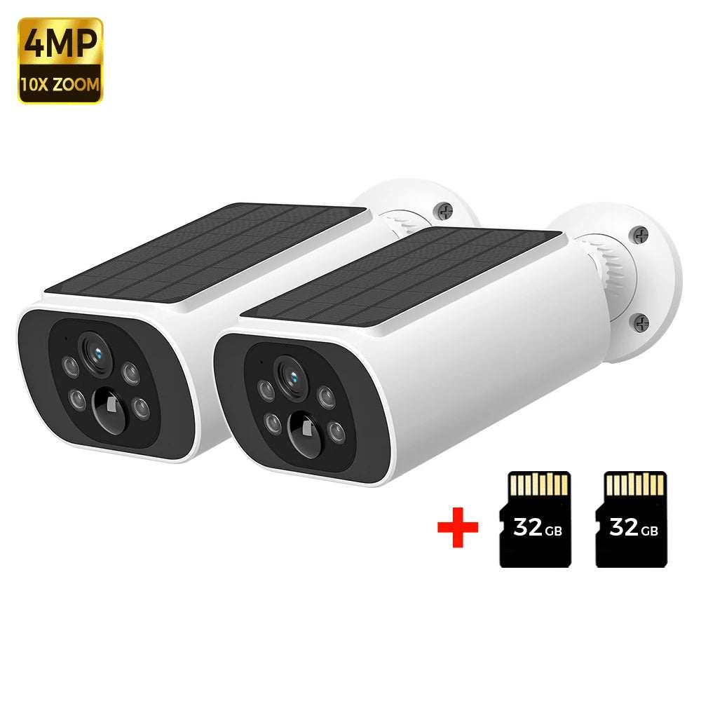 4MP PIR motion detection camera for smart home security