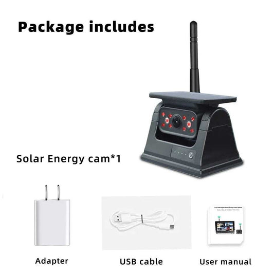 Wireless Solar Reversing Camera with magnetic mount