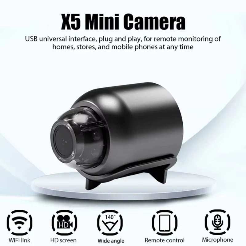 Compact 1080P Wireless Security Camera for home or office