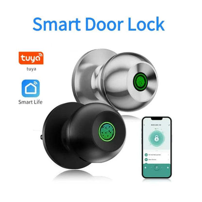 Bluetooth-enabled Smart Fingerprint Door Lock