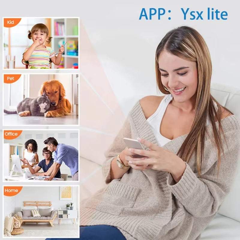 Mini 1080P Wireless Security Camera with infrared night vision