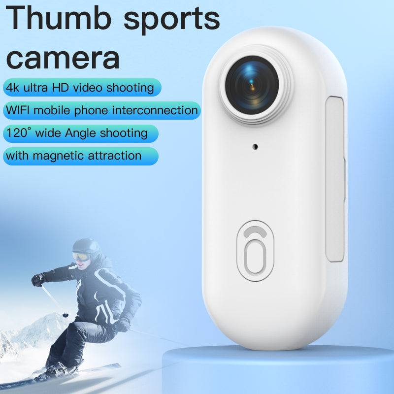 Outdoor Sports Mini Action Camera capturing cycling action