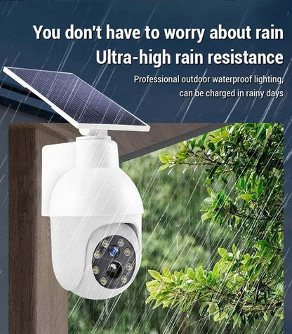 Solar Light Intelligent Body Sensor Lighting Lamp Simulation Surveillance Camera Solar Garden Light Rainproof Waterproof